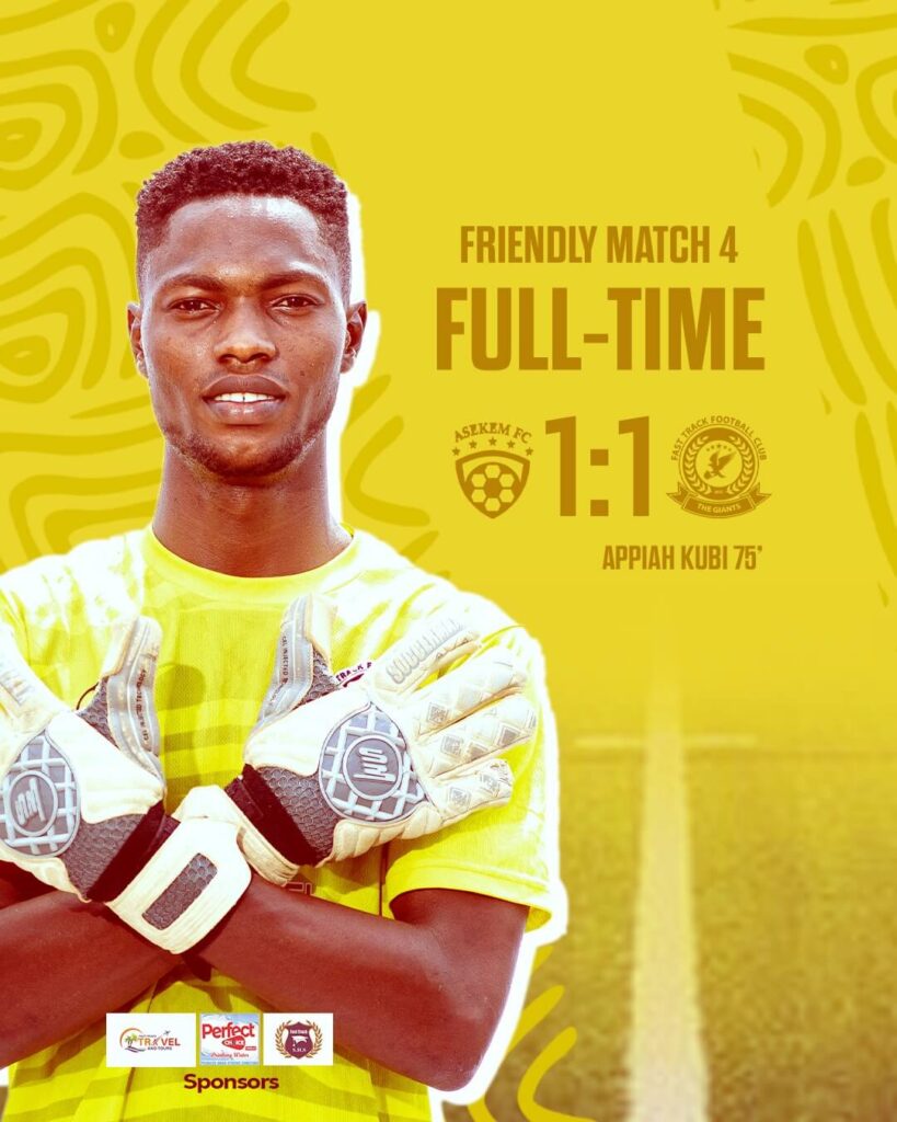 Asekem 1-1 Fast Track FC