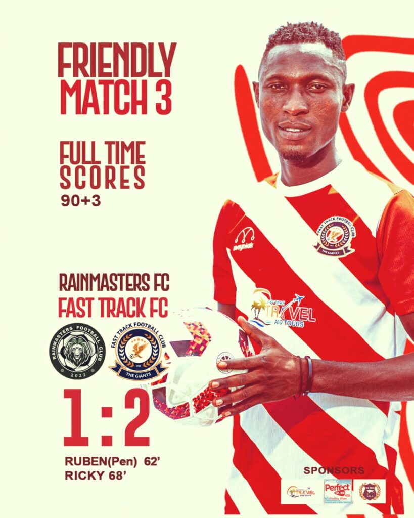Rainmasters FC vs Fast Track FC